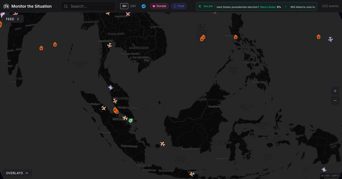 Monitor the Situation — Southeast Asia