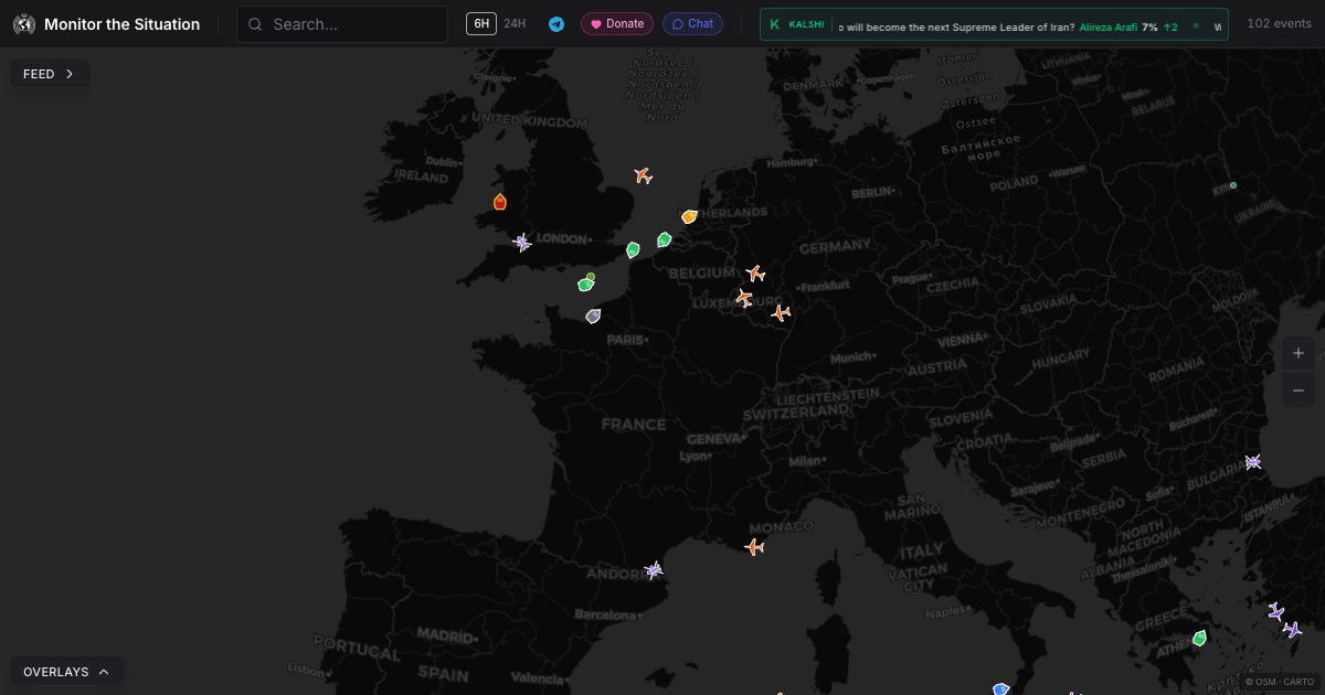 Monitor the Situation — Western Europe